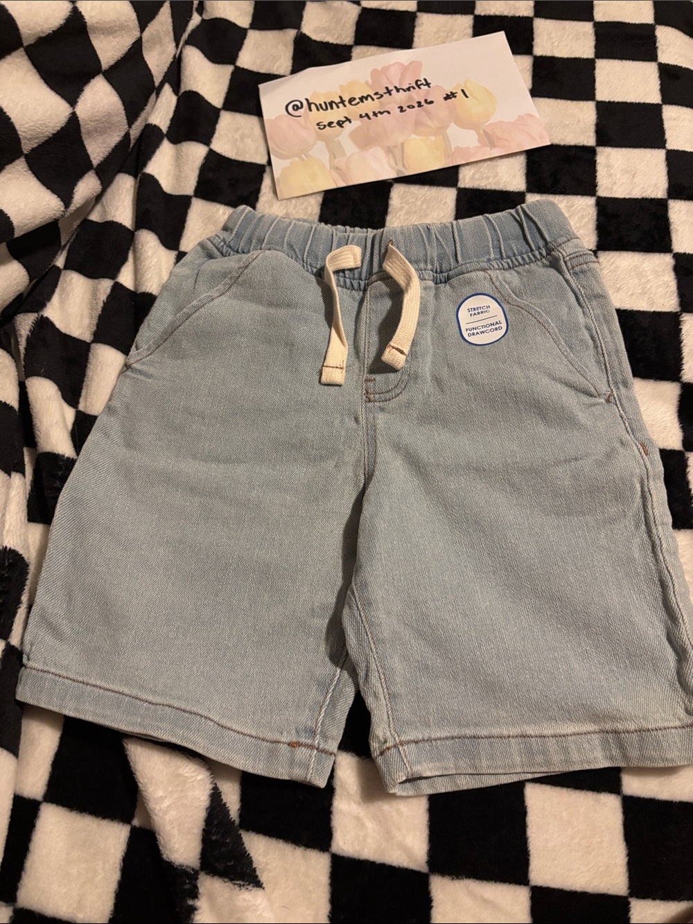 New size 6 jogger jean shorts
